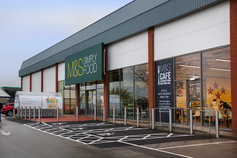 M & S Simply Food, Grantham PDR Construction